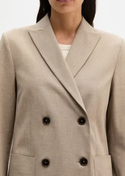 Doppelreiher Blazer slim aus Summer Wool