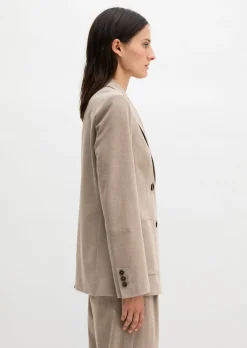 Doppelreiher Blazer slim aus Summer Wool