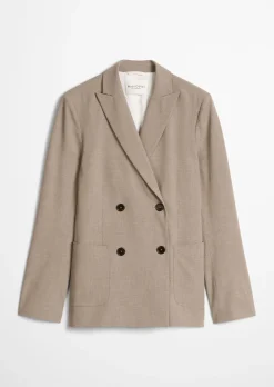 Doppelreiher Blazer slim aus Summer Wool