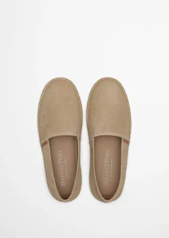 Espadrilles Model Jerry aus weichem Veloursleder