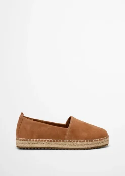 Espadrille-Sandale Model Gem aus edlem Velours-Ziegenleder