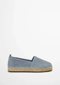 Espadrille-Sandale Model Gem aus edlem Velours-Ziegenleder