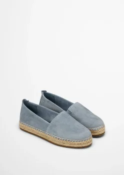 Espadrille-Sandale Model Gem aus edlem Velours-Ziegenleder