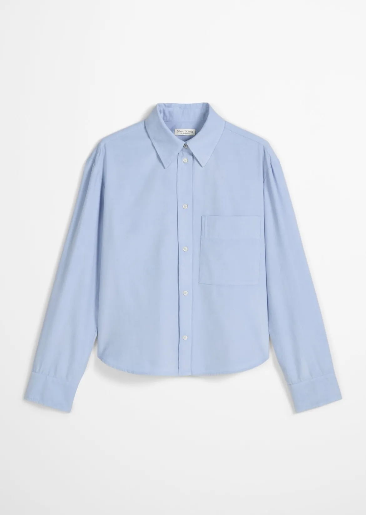 Feincord-Bluse relaxed aus softem Baumwolle-Lyocell-Mix