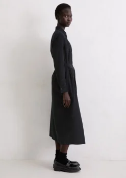Feincord-Kleid regular aus softem Organic Cotton-Lyocell-Mix