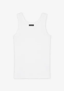 Feinripp-Tanktop im 2er Pack
