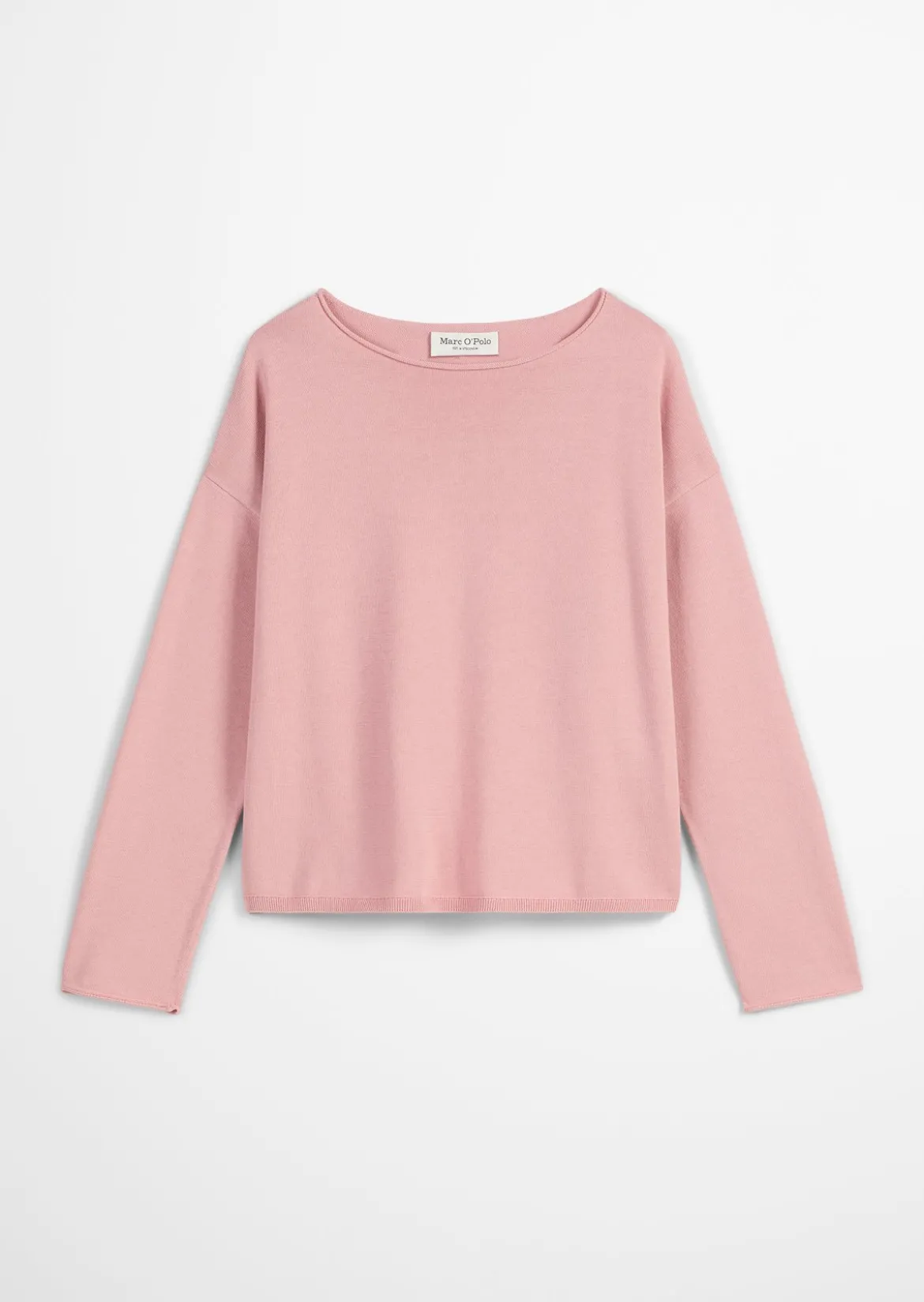 Feinstrickpullover loose aus reiner Bio-Baumwolle