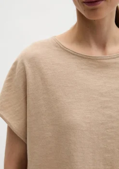 Feinstrick-Pullover loose mit überschnittener Schulter