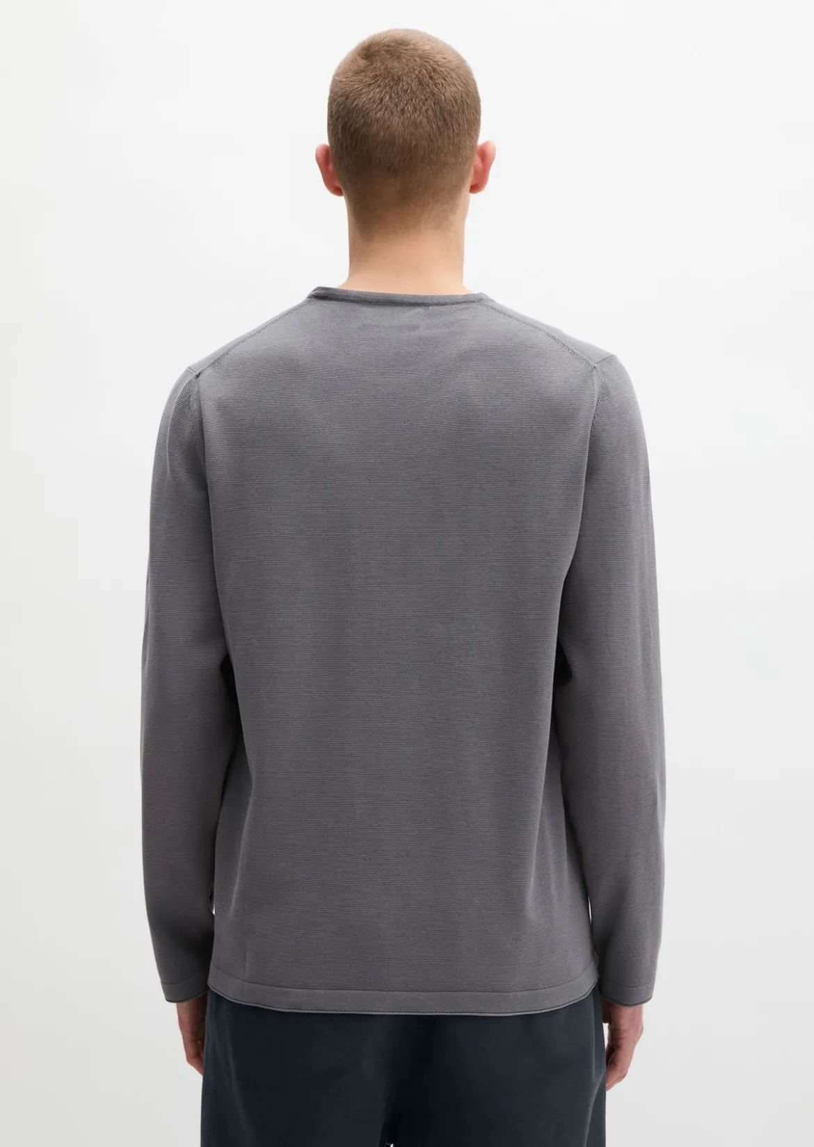Feinstrick-Pullover regular aus zertifizierter Bio-Baumwolle