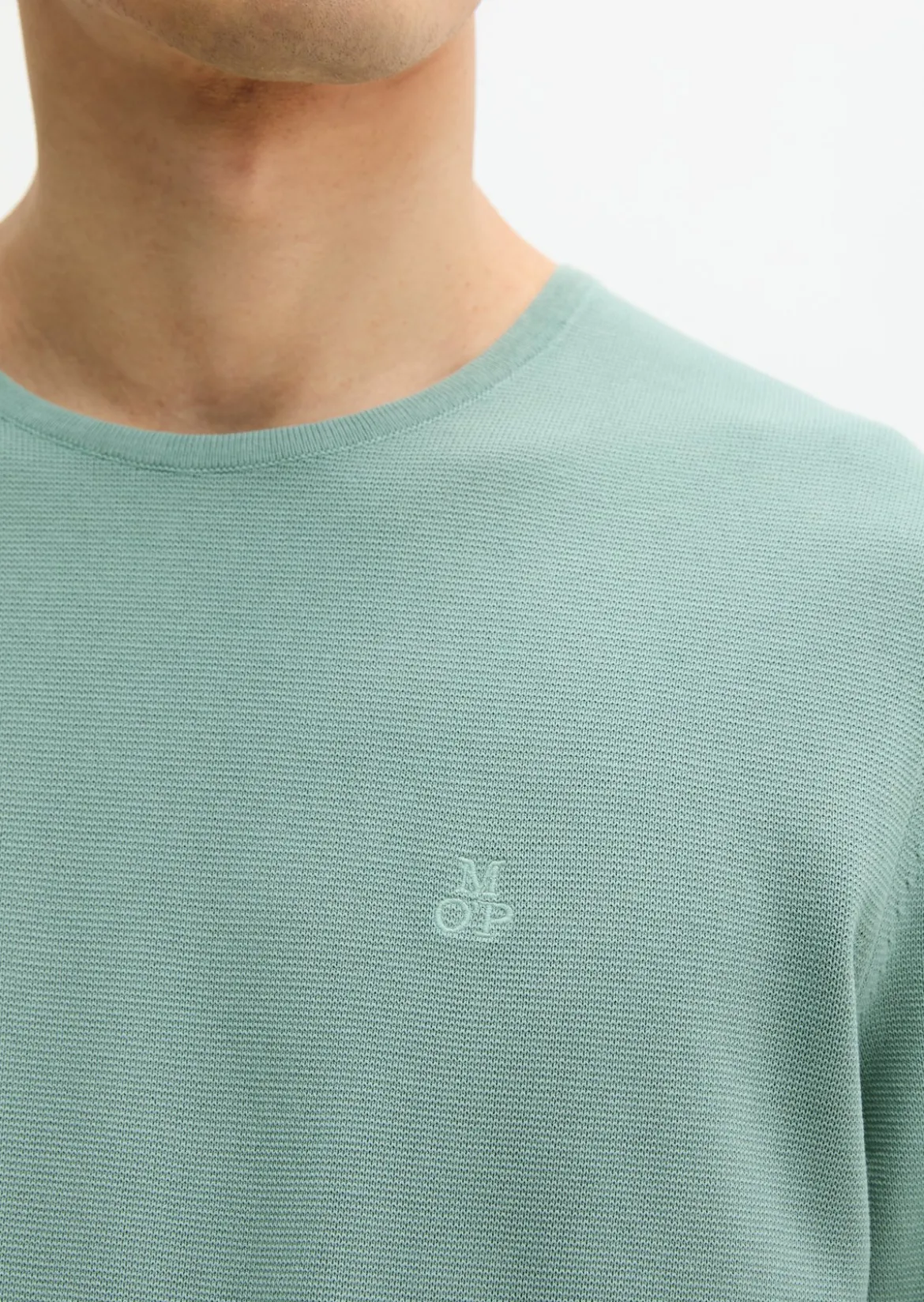 Feinstrick-Pullover regular aus zertifizierter Bio-Baumwolle