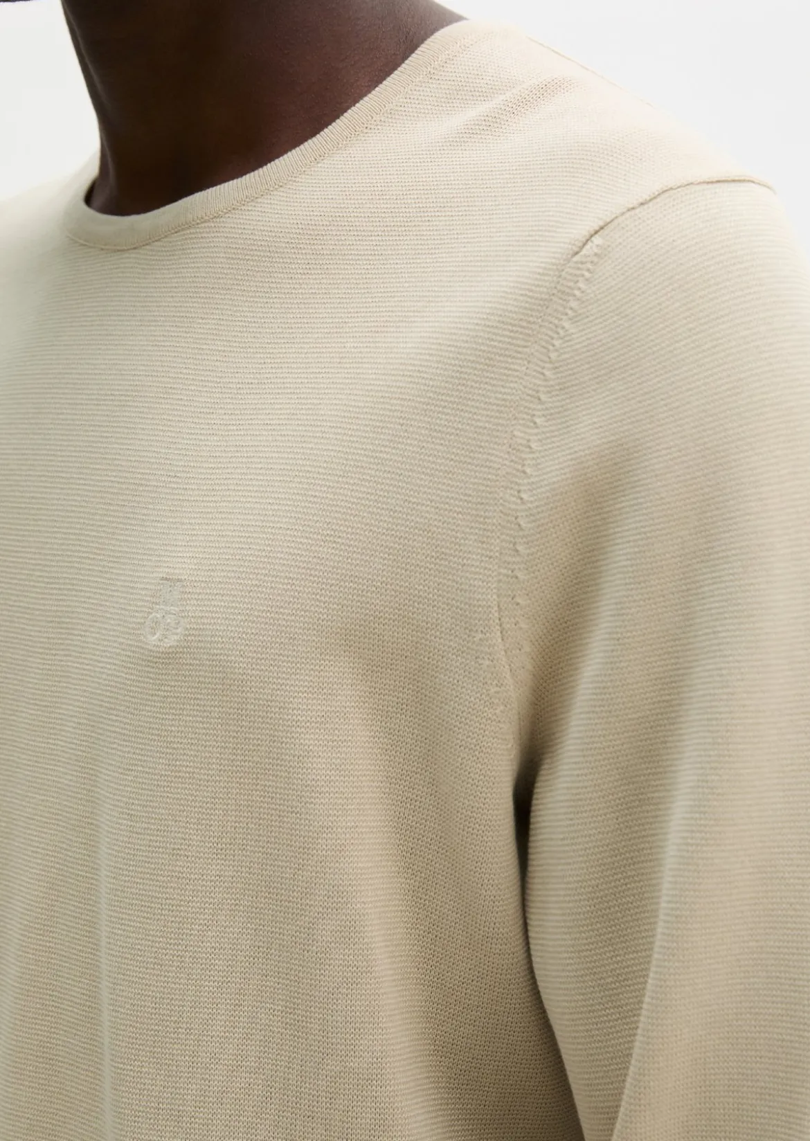 Feinstrick-Pullover regular aus zertifizierter Bio-Baumwolle
