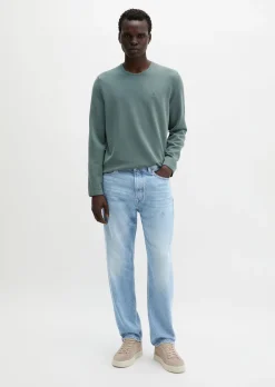Feinstrick-Pullover regular aus zertifizierter Bio-Baumwolle