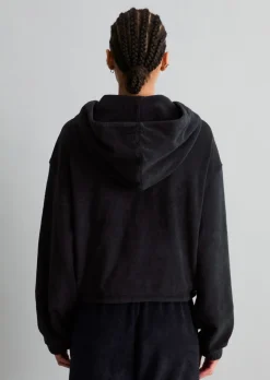 Frottee-Jacke relaxed aus Organic Cotton