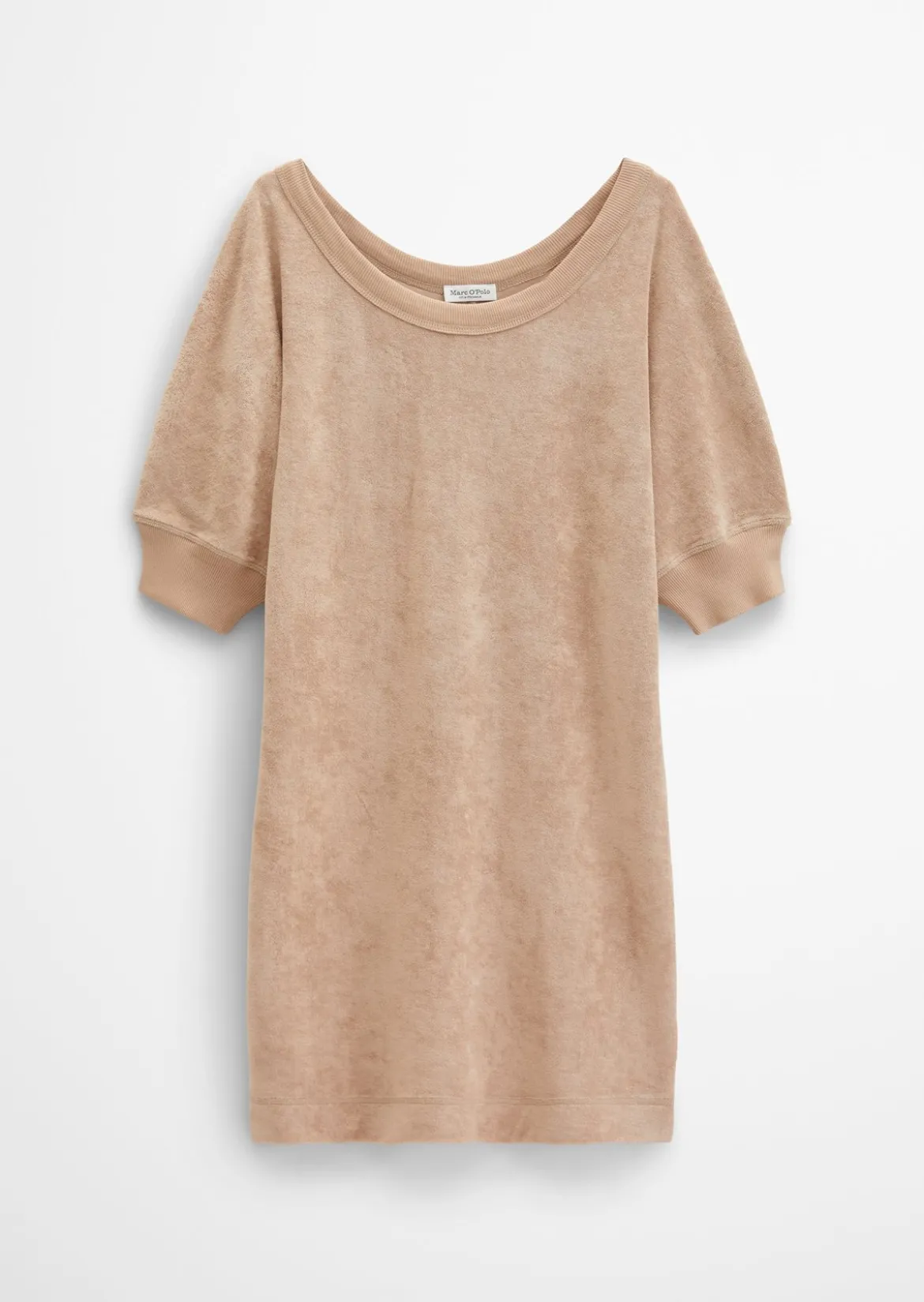 Frottee-Kleid loose aus Organic Cotton-Mix