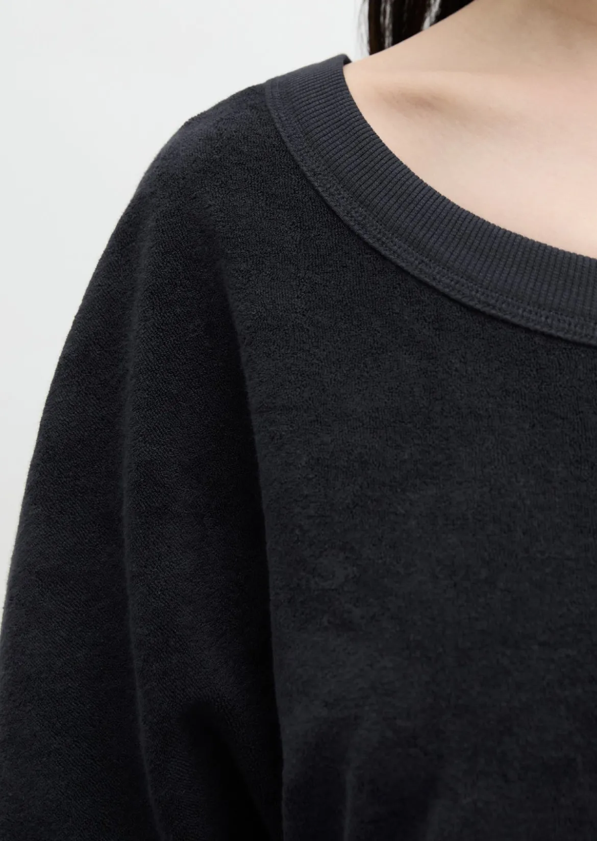 Frottee-Kleid loose aus Organic Cotton-Mix