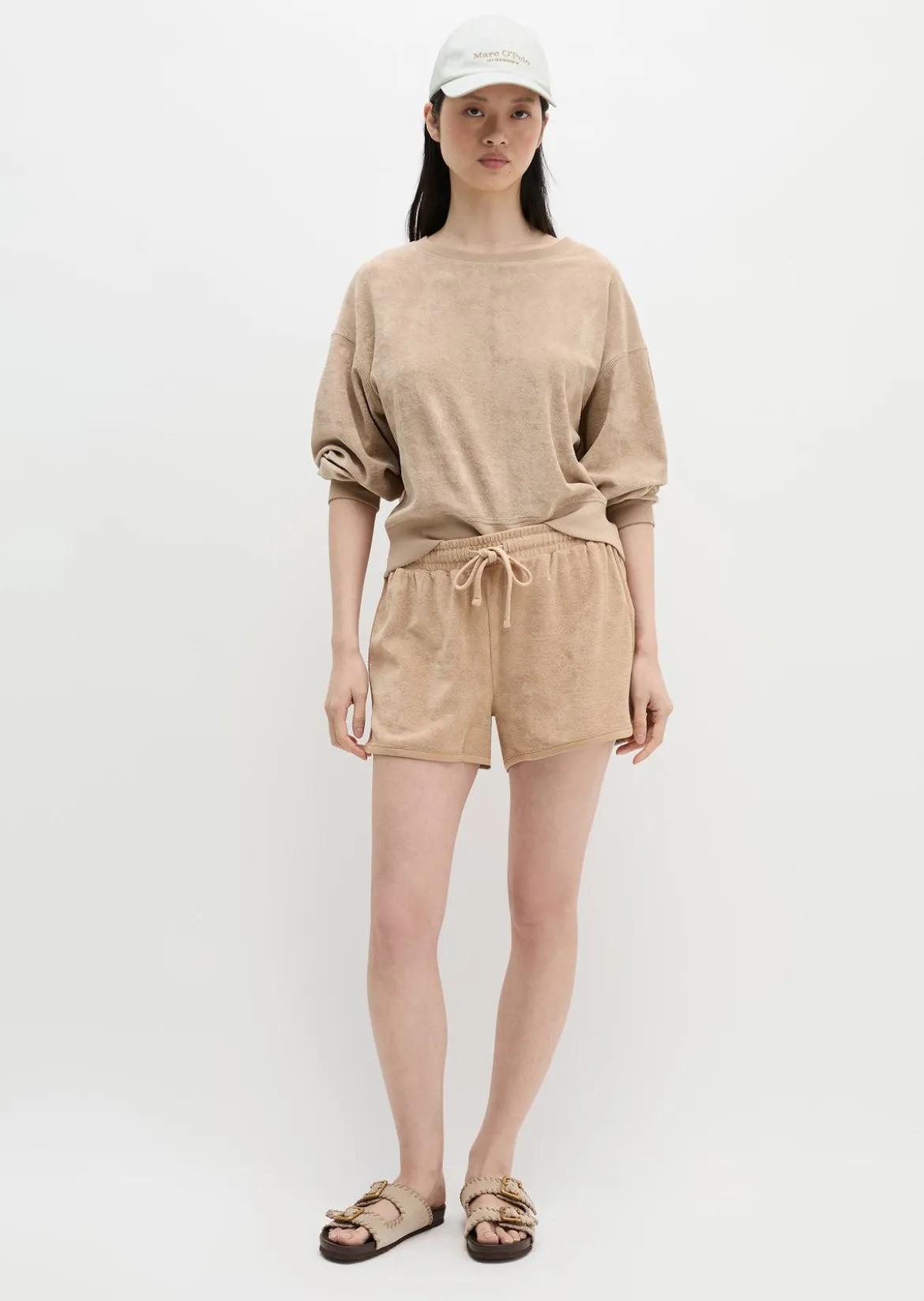 Frottee-Sweatshirt regular aus Organic Cotton-Mix