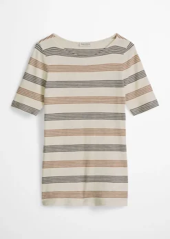 Gestreiftes T-Shirt regular aus Organic Cotton-Jersey