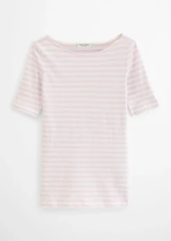 Gestreiftes T-Shirt regular aus Organic Cotton-Jersey