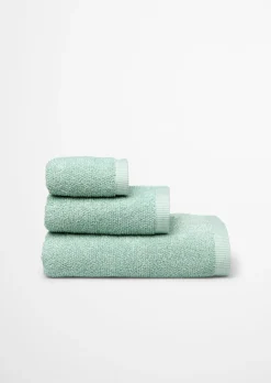 Handtuch Model Timeless Melange aus Organic Cotton Terry