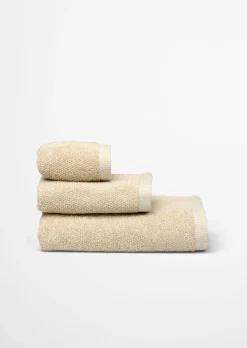 Handtuch Model Timeless Melange aus Organic Cotton Terry