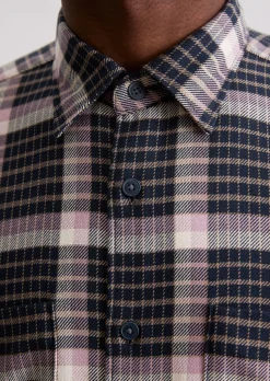 Hemd regular aus schwerem Bio-Baumwoll-Twill