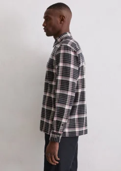 Hemd regular aus schwerem Bio-Baumwoll-Twill