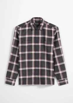 Hemd regular aus schwerem Bio-Baumwoll-Twill