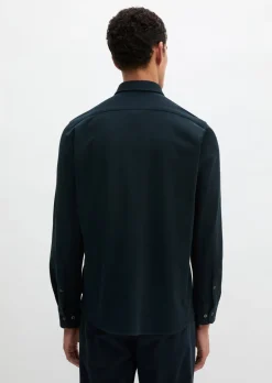 Hemd shaped aus Bio-Baumwoll-Piqué