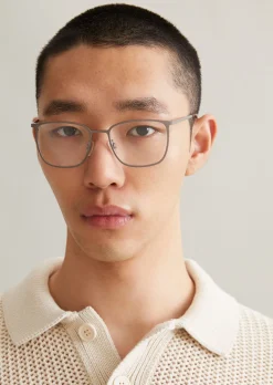 Herren-Brille aus leichtem Metall