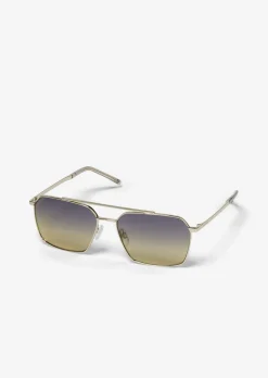 Herren-Sonnenbrille aus leichtem Metall
