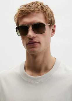 Herren-Sonnenbrille im Aviator-Stil
