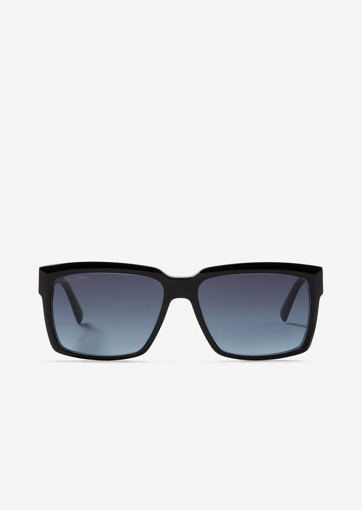 Herren-Sonnenbrille in moderner rechteckiger Form