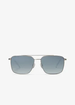 Herren-Sonnenbrille mit Metallrahmen