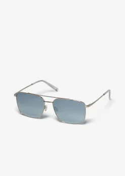 Herren-Sonnenbrille mit Metallrahmen