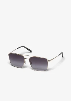 Herren-Sonnenbrille mit Metallrahmen