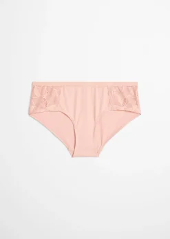 Hipster-Panty mit zarter Spitze