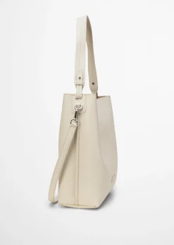 Hobo Bag medium aus genarbtem Rindleder