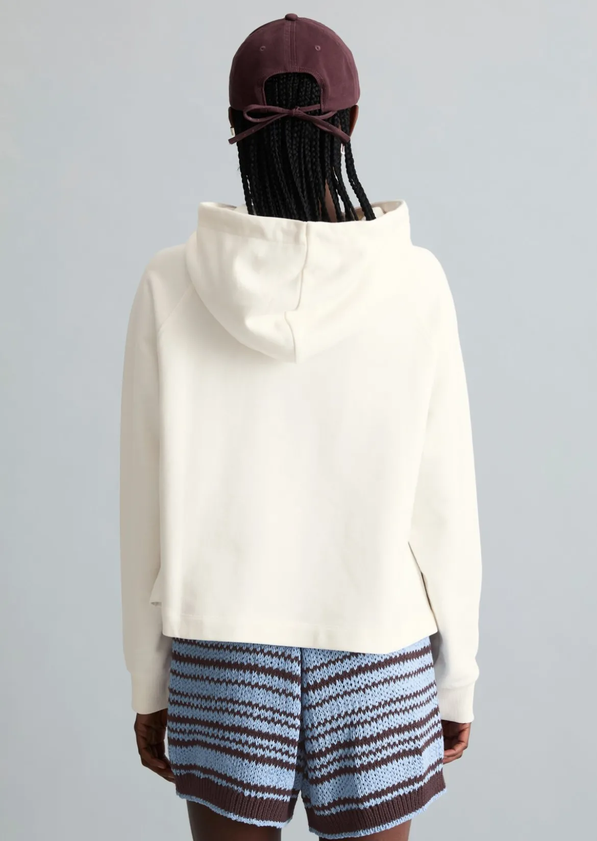 Hoodie oversize aus softem French Terry