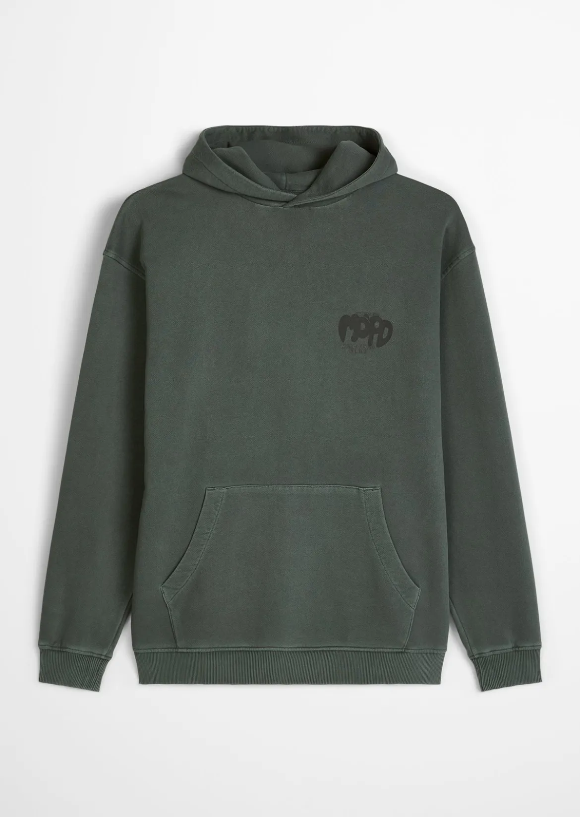 Hoodie relaxed aus recycelter Baumwolle