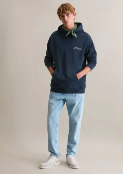 Hoodie relaxed mit großem Rückenprint