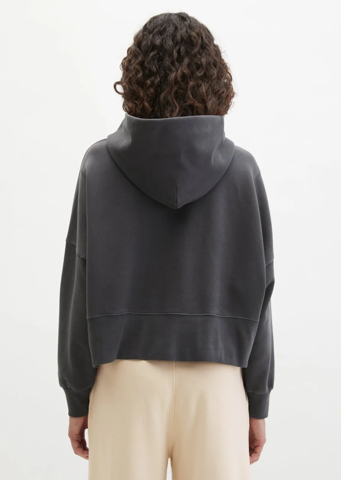 Hoodie relaxed mit recycelter Baumwolle