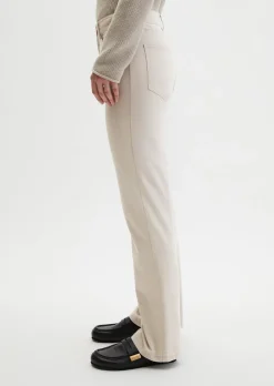 Hose Model Kiruna flared aus Brushed Cotton Twill