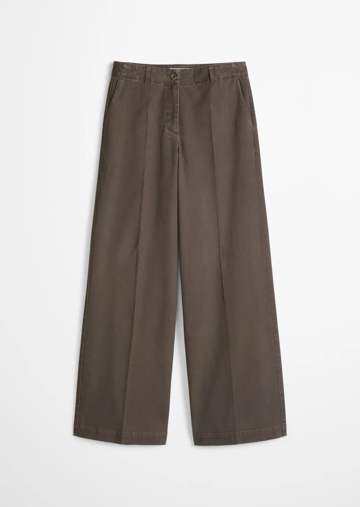 Hose Model Margo wide aus Organic Cotton-Twill