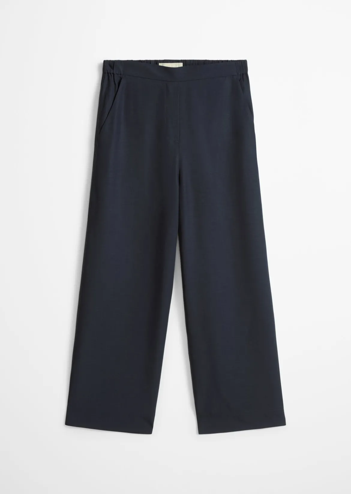 Hose Model Margo wide aus Lyocell-Leinen-Mix