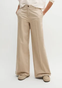 Hose Model Margo wide aus Organic Cotton-Twill