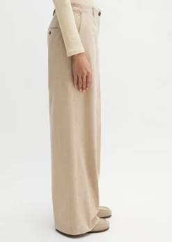 Hose Model Margo wide aus Organic Cotton-Twill