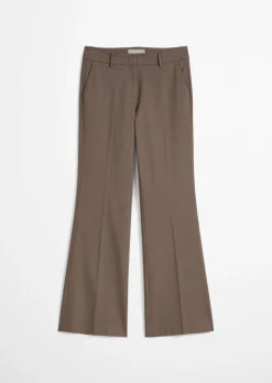 Hose Model Marthe flared aus Superstretch-Twill