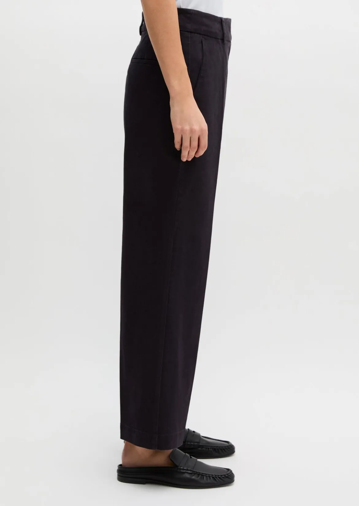 Hose Model Mea straight aus Organic Cotton-Twill
