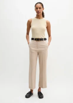 Hose Model Mea straight aus Organic Cotton-Twill