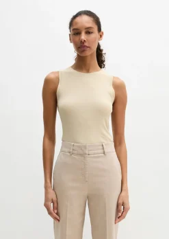 Hose Model Mea straight aus Organic Cotton-Twill
